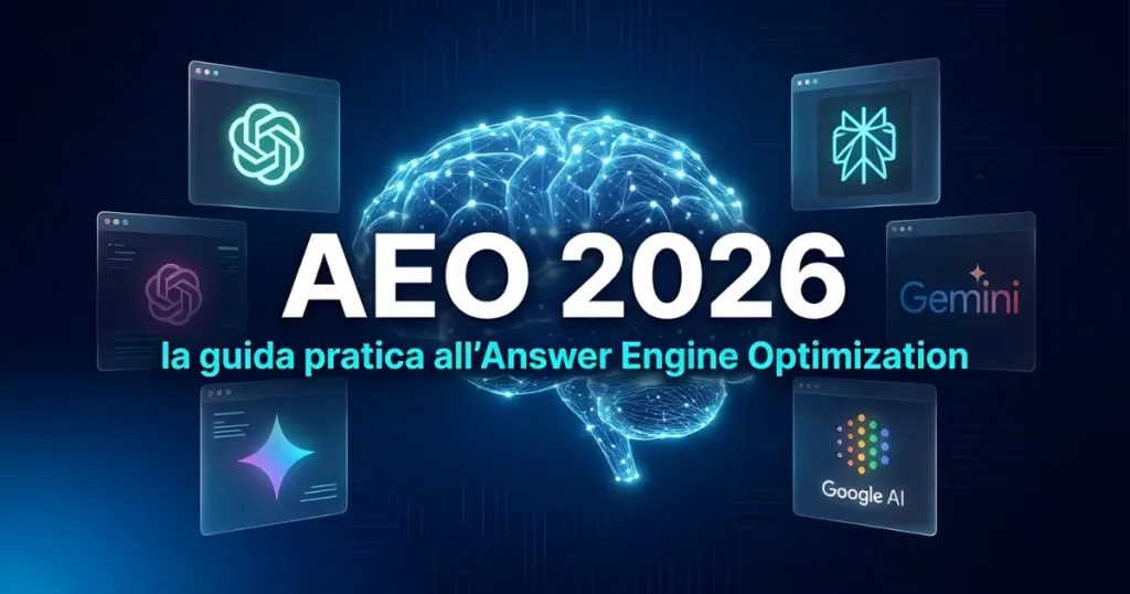 AEO 2026: la guida pratica all’Answer Engine Optimization AEO 2026: la guida pratica all’Answer Engine Optimization